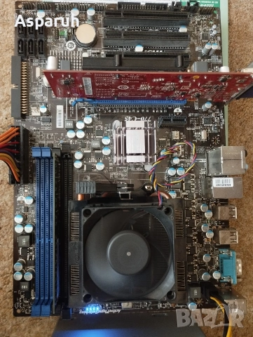 Оборудвано дъно MSI 770-C45 c AMD Phenom ll X4 965, снимка 3 - Дънни платки - 53677410