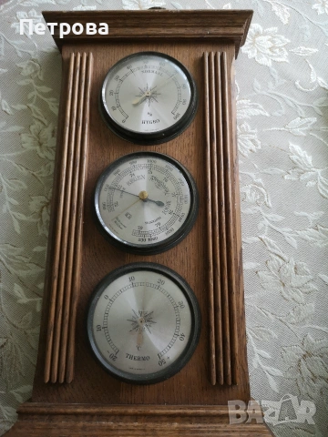 метеостанция , снимка 2 - Антикварни и старинни предмети - 53506504