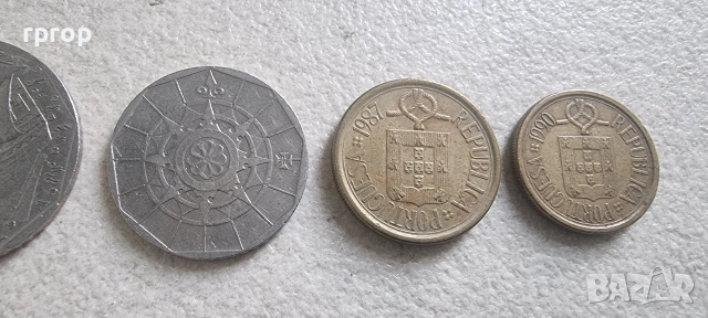 Португалия. 5, 10, 20, 50 и 100 ескудо. 5 бройки., снимка 6 - Нумизматика и бонистика - 49841286