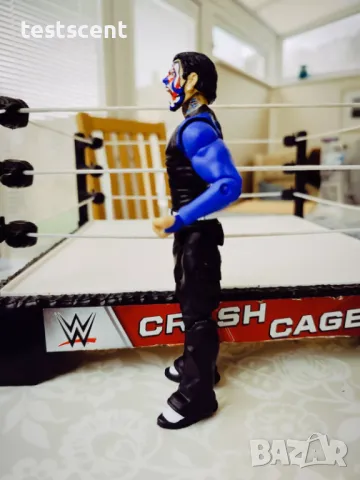 Екшън фигура WWE Jeff Hardy Elite Series US Джеф Харди Mattel 2011, снимка 6 - Колекции - 48432308