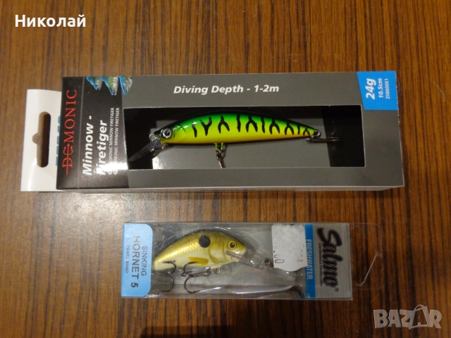 Тройни куки Owner,воблери(Salmo Hornet)., снимка 2 - Такъми - 52502795