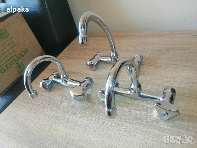 Продавам рециклирани български смесители за кухня/баня Видима идеал 160мм