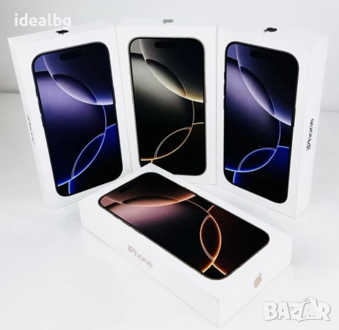 НОВ! Apple iPhone 16 Pro Max 256GB Natural / Desert / Black / White Гаранция