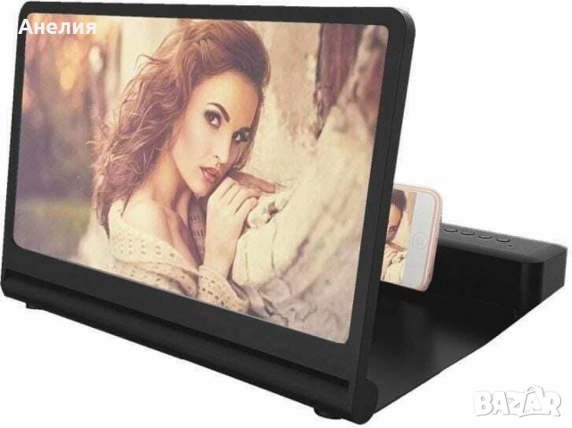 Портативен 6D екран за прожектиране от мобилен телефон TV1121, снимка 3 - Селфи стикове, аксесоари - 52718965