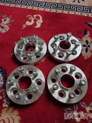 фланци за джанти 5x100 Subaru , VW, Audi, Skoda, Seat , 4 бр. , 20мм