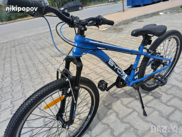BYOX Велосипед 24" WHIZZY син, снимка 7 - Велосипеди - 53561413
