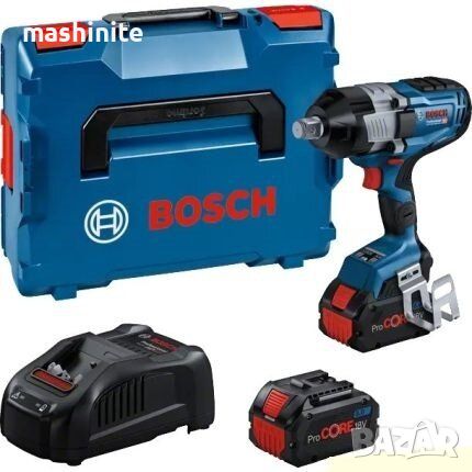 Акумулаторен ударен гайковерт GDS 18V-1600 HC 2xProCore 8.0Ah Bosch, снимка 1 - Винтоверти - 46303162