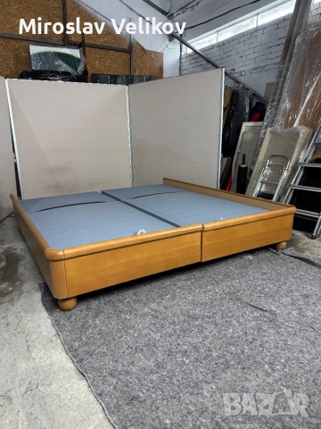Легло двойно JOKA в добро състояние , снимка 2 - Спални и легла - 53471229