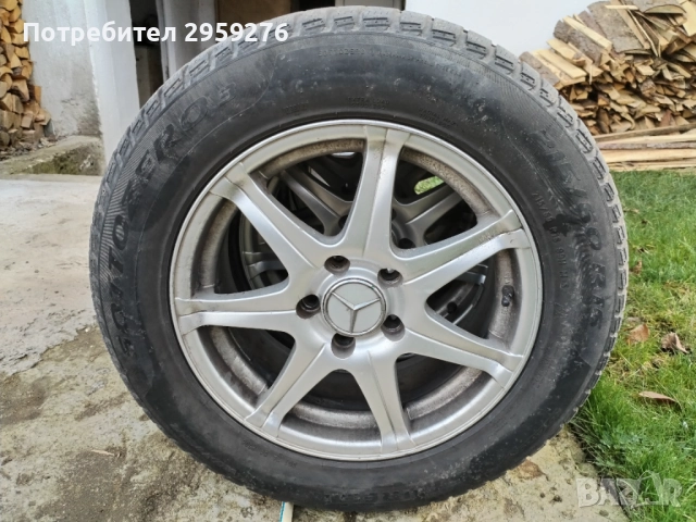 Гуми с джанти  за Мерцедес 215.60.16 ц., снимка 8 - Гуми и джанти - 50153537