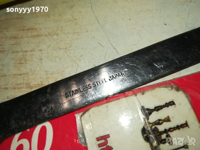 JAPAN-ЯПОНСКИ НОЖ ЗА КОЛЕКЦИЯ ДЕКОР 1205252006, снимка 17 - Антикварни и старинни предмети - 50259005