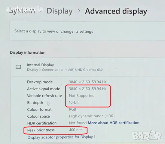 4K UltraHD 100% Adobe/Intel Core i7-9850H/16GB RAM/512GB SSD/NVidia Quadro Т1000/Dell Precision 7540, снимка 13 - Лаптопи за работа - 50022858