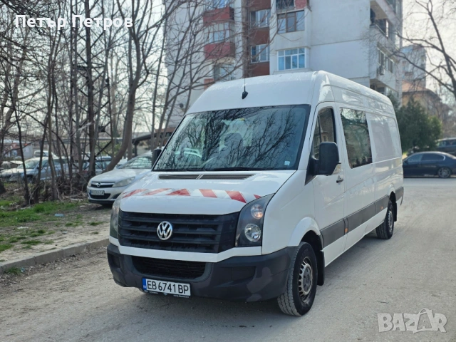 WV Crafter 2.0 TDI 163hp-6ск- 5+1места-MAXI-TipTop