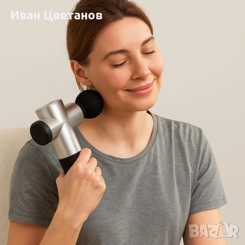Масажен уред Fascial Gun RF-321 – мощно решение за мускулно възстановяване и релакс