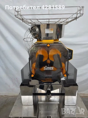 Автоматична сокоизтисквачка/ фреш машина Zumex Speed S + All-in-one, снимка 5 - Други машини и части - 53654973