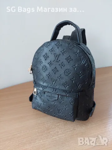 Louis vuitton дамска чанта тип раница дамска раница раничка код 123, снимка 3 - Раници - 47407581