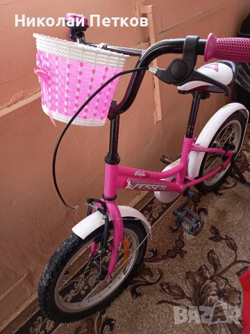 Детски велосипед за момиче, снимка 5 - Велосипеди - 54301508