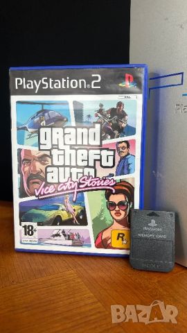 PlayStation 2 -+ GTA Vice city, снимка 2 - PlayStation конзоли - 45520848