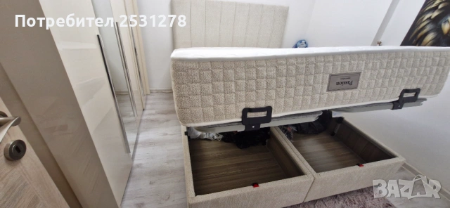 Продавам легло с матрак 160/200, снимка 2 - Спални и легла - 53065840