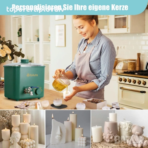 Уред/топилка за восък TOAUTO 4Qts,Гаранция, снимка 6 - Друга електроника - 53464931