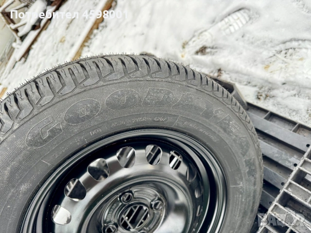 ЧИСТО НОВА Резервна гума+джанта 14цола 4x100+Авариен комплект за Opel,Chevrolet, снимка 9 - Гуми и джанти - 53139245