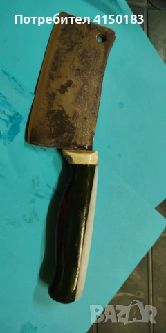 2 стари ковани сатъри , снимка 6 - Ножове - 53303327