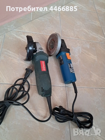 Ъглошлайф AEG и Metabo