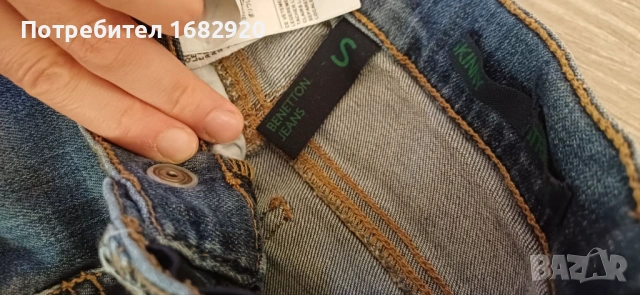 Детски дънки Benetton , снимка 4 - Детски панталони и дънки - 53295142