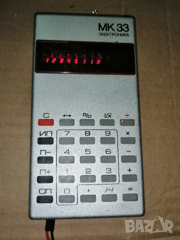 Ретро, калкулатор ЕЛЕКТРОНИКА МК 33 от СССР , снимка 6 - Антикварни и старинни предмети - 54211717