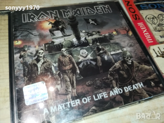 IRON MAIDEN CD 2510252248, снимка 11 - CD дискове - 52181366