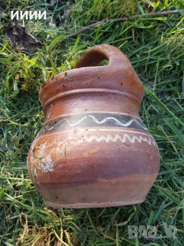 Гърне ръкатка , снимка 3 - Антикварни и старинни предмети - 54294341