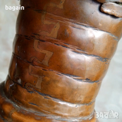 Огромен възрожденски съд, бакър, гюм., снимка 3 - Антикварни и старинни предмети - 53689678