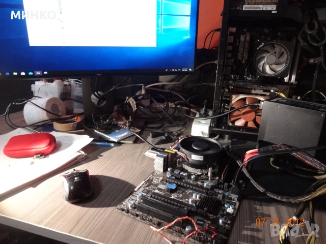 две дъна   ASROCK Z75 PRO3 Z75 1155  ,ITX B75 , снимка 4 - Дънни платки - 53754617