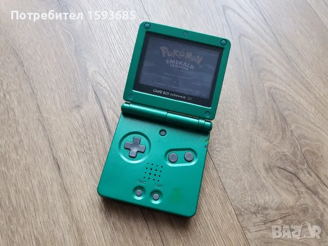 Nintendo Game Boy Advance SP - Pokémon Emerald , снимка 6 - Nintendo конзоли - 48432357