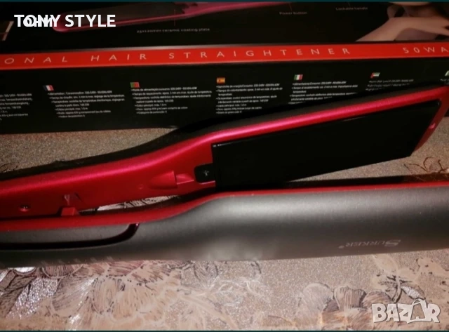 Професионална Нова Преса за Изправяне, снимка 2 - Преси за коса - 51696697