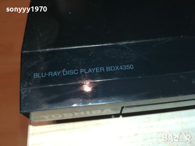 TOSHIBA BDX4350KE BLU-RAY DISC PLAYER 0106242128LNWC, снимка 15 - Плейъри, домашно кино, прожектори - 46011327