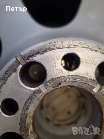 ОРИГИНАЛНИ АЛУМИНИЕВИ ДЖАНТИ ЗА  АУДИ ЗА Q-5Х112Х66.6-17 цола, снимка 6 - Гуми и джанти - 51960802