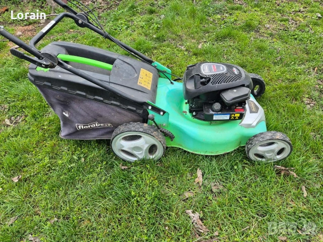 Бензинова косачка с кош