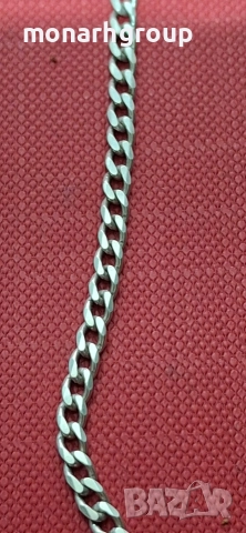 Сребърна верижка, снимка 3 - Колиета, медальони, синджири - 52713713