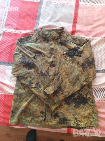 Военен камуфлажен панталон и риза ХЛ 164.