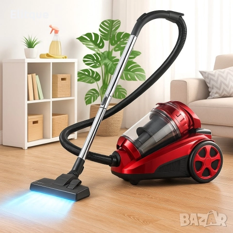 Циклонна прахосмукачка Royalty Line RL-BSCM1400.60 - Мощно почистване без торба , снимка 5 - Прахосмукачки - 52650478