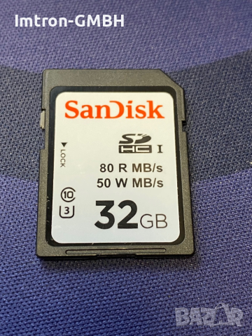 Карта памет Sandisk 32GB, снимка 1 - Карти памет - 44954175