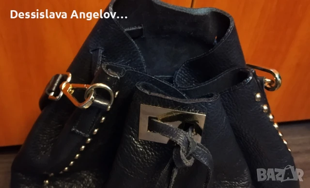 Дамска чанта естествена кожа , снимка 6 - Чанти - 40671264