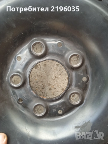 Железни джанти 4 броя за Мерцедес А класа 15 ки като нови са., снимка 3 - Гуми и джанти - 52307766