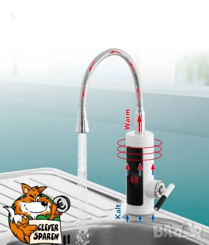 електрически нагревател смесител за вода , снимка 9 - Бойлери - 51707222