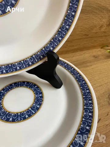 Френски аркопал чинии, снимка 3 - Чинии - 49793061