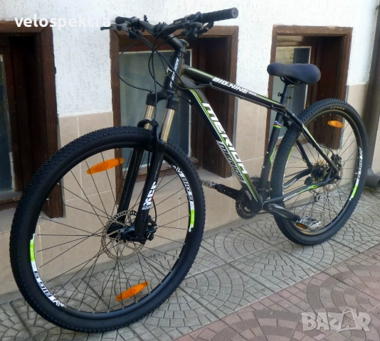 МЕРИДА Биг Найн ! 29 цола ! 27 скорости ! Хидравлики-Диск! Германия!, снимка 2 - Велосипеди - 53884897