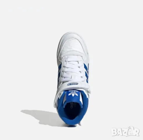 НАМАЛЕНИЕ !!! Маратонки Adidas Forum Mid J White/Blue GZ1768 №37 1/3, снимка 4 - Детски маратонки - 47400809