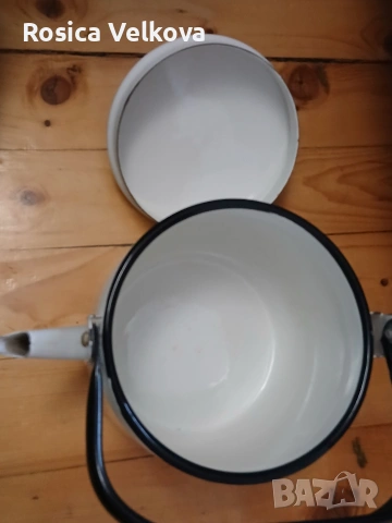 Лот емайлирани съдове , снимка 11 - Прибори за хранене, готвене и сервиране - 53242956