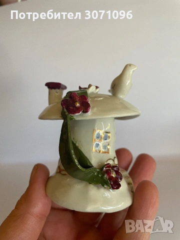 Порцеланова фигурка от соца гъбка