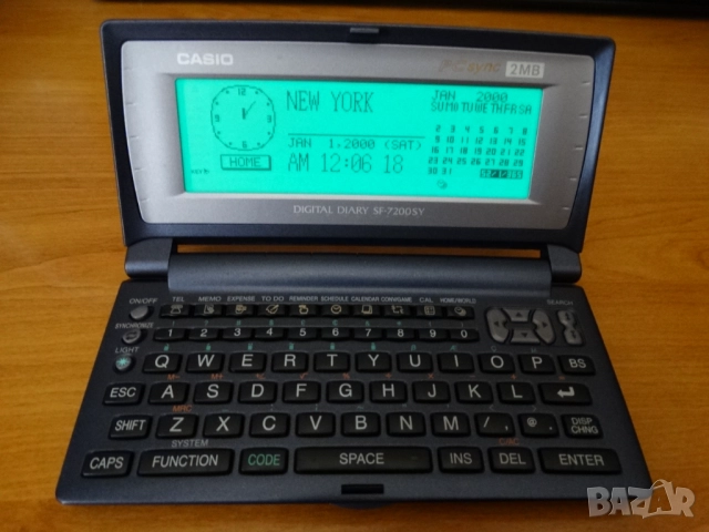 CASIO SF-7200SY - електронен бележник, снимка 11 - Друга електроника - 52016048